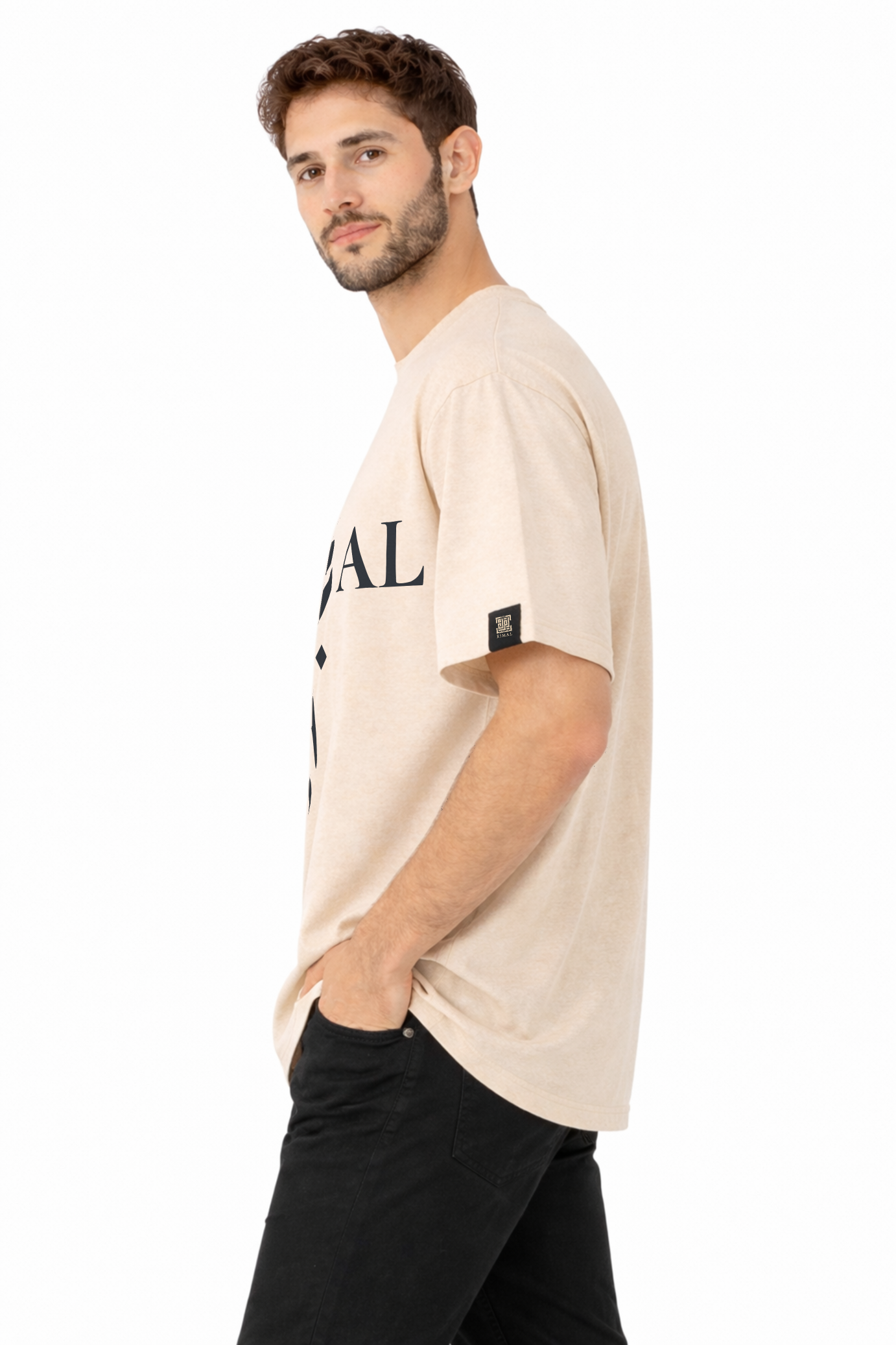 The Vertical Script Tee