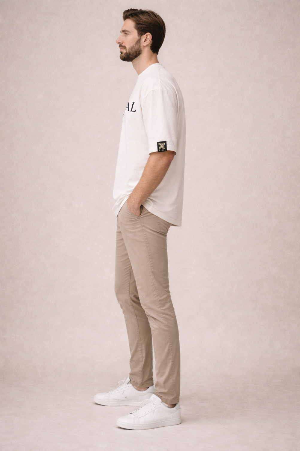 The Vertical Script Tee